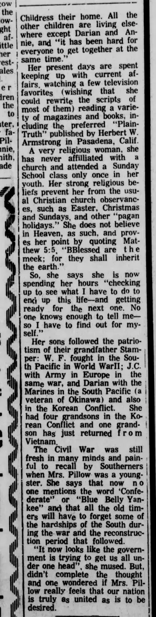 other Newspaper clipping from Aug 20, 1967 5813673