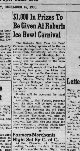 other Newspaper clipping from Dec 15, 1960 5814686