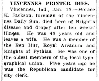 other Newspaper clipping from Jan 19, 1907 5814791