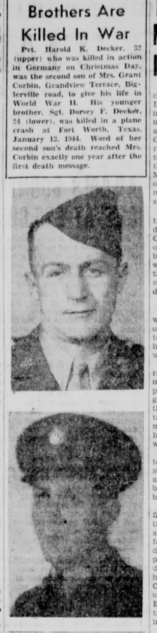 other Newspaper clipping from Jan 26, 1945 5814890