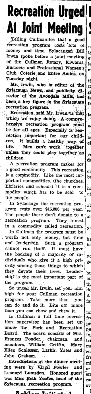 other Newspaper clipping from May 3, 1951 5814920