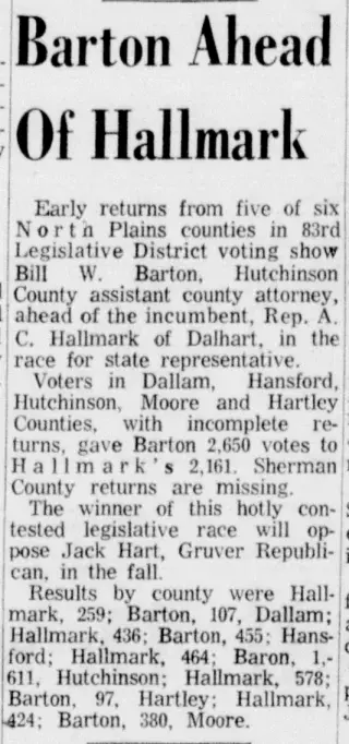 Political Newspaper clipping from May 8, 1966 5814926