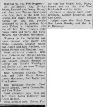 Entertainment Newspaper clipping from Aug 20, 1961 5814936