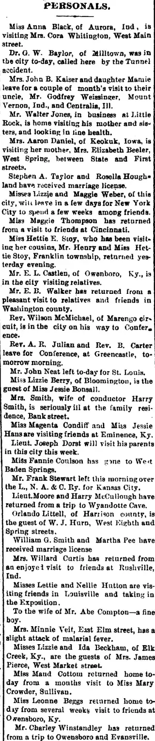 other Newspaper clipping from Aug 18, 1884 5814947