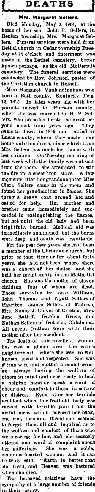other Newspaper clipping from May 5, 1904 5815029