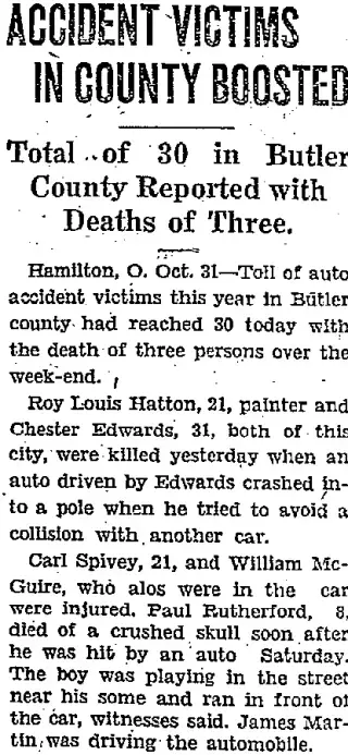other Newspaper clipping from Oct 31, 1927 5815062