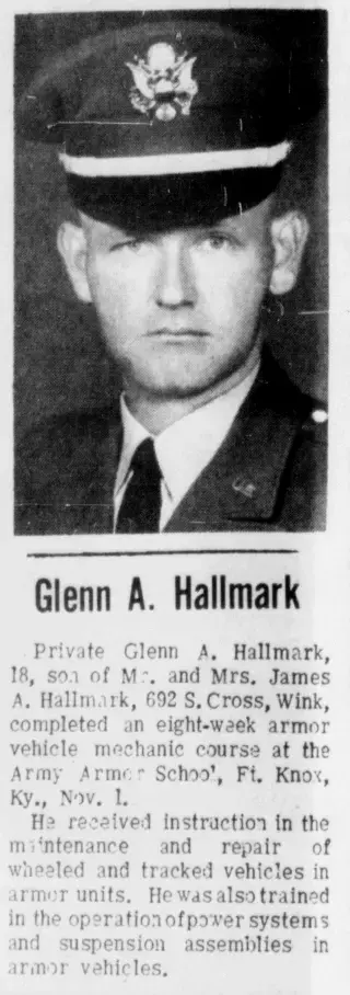 Military Newspaper clipping from Nov 9, 1967 5815079