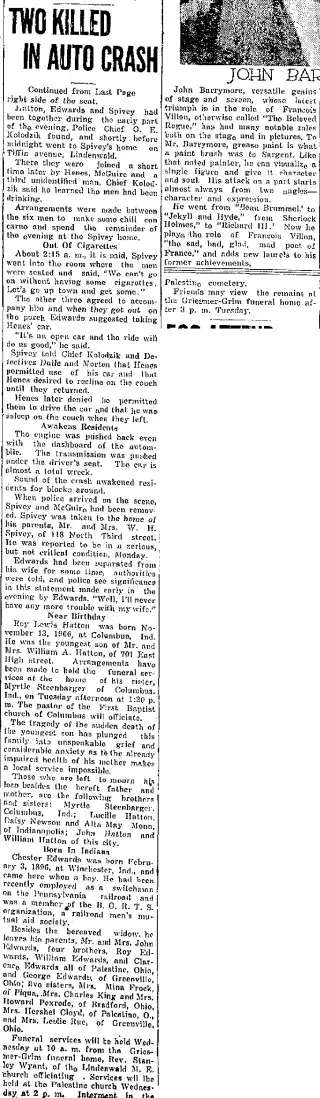 other Newspaper clipping from Oct 31, 1927 5815107