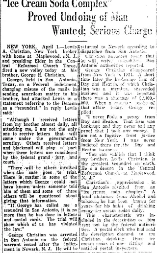 other Newspaper clipping from Apr 2, 1929 5815134