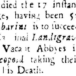 other Newspaper clipping from Jul 9, 1666 5815343