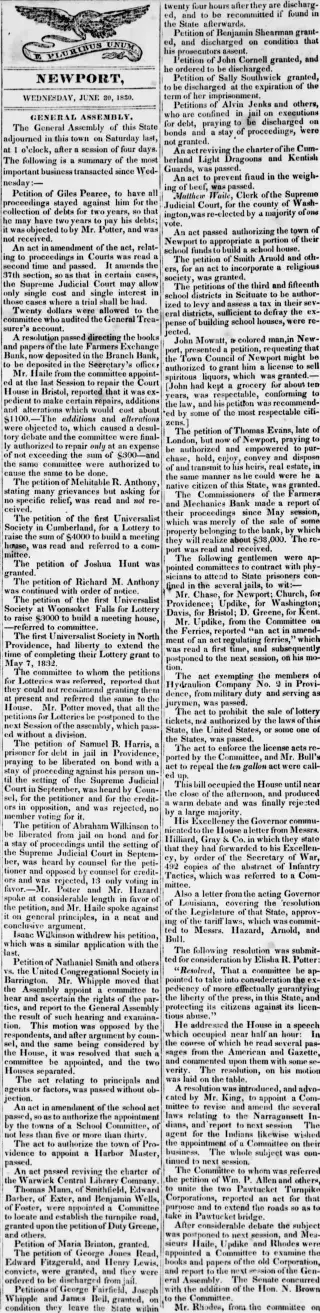 other Newspaper clipping from Jun 30, 1830 5815611