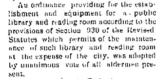 other Newspaper clipping from May 10, 1901 5815754