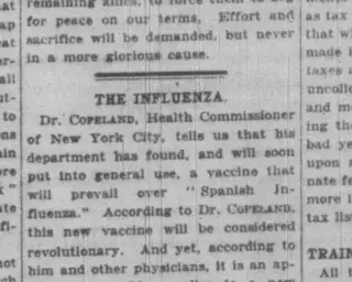 other Newspaper clipping from Oct 3, 1918 5815781