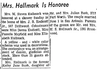 Marriage Newspaper clipping from Jun 19, 1968 5815814