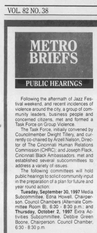 General news Newspaper clipping from Sep 25, 1997 5816138
