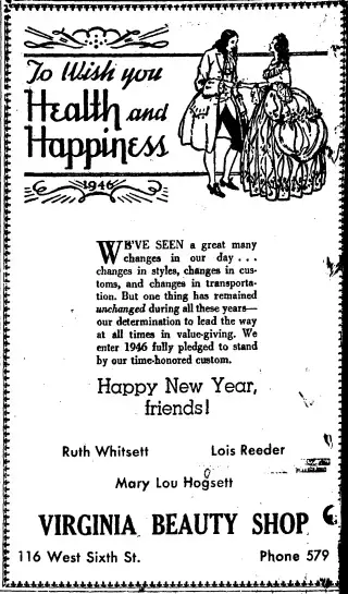 other Newspaper clipping from Dec 28, 1945 5816296