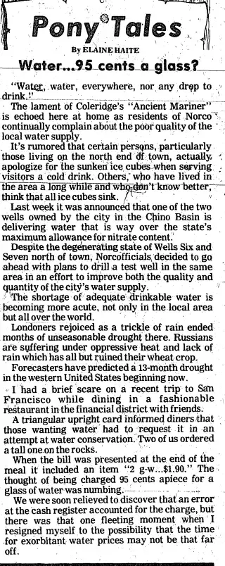 other Newspaper clipping from Sep 2, 1976 5816435