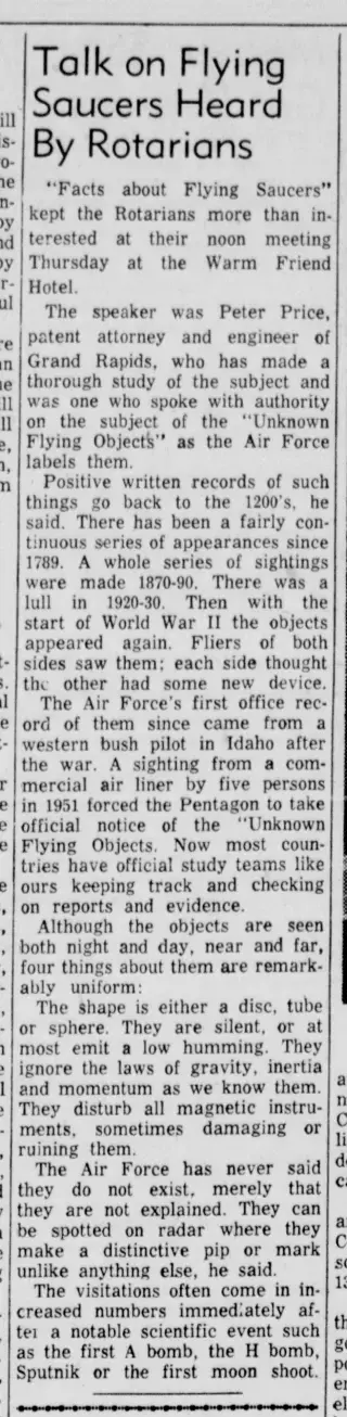 other Newspaper clipping from Jun 6, 1959 5816554