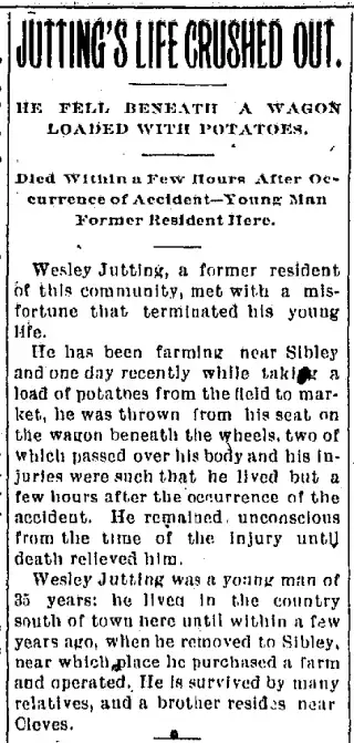 other Newspaper clipping from Nov 7, 1900 5816733