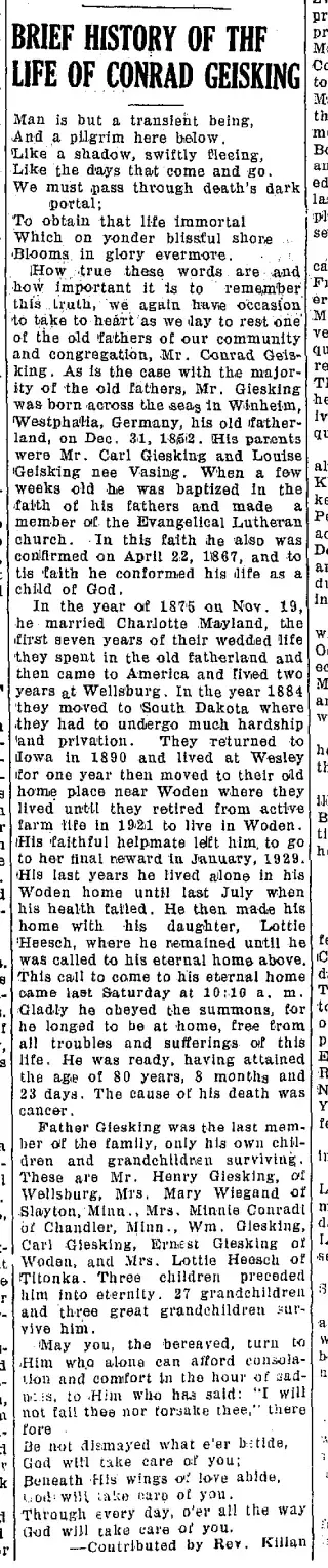 other Newspaper clipping from Sep 28, 1933 5816971