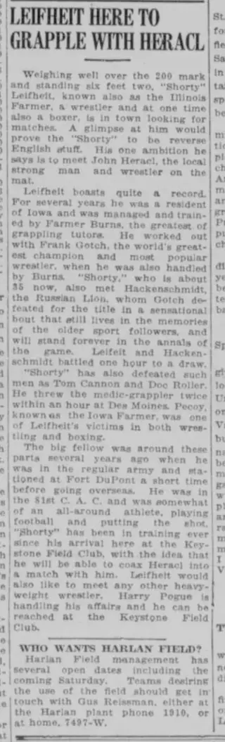 other Newspaper clipping from Sep 12, 1921 5817096