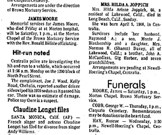 other Newspaper clipping from Jan 28, 1975 5817173