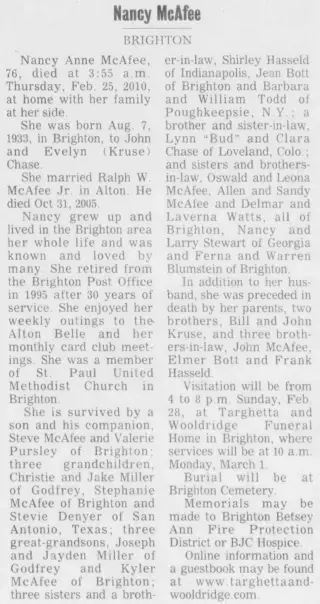 other Newspaper clipping from Feb 26, 2010 5817192