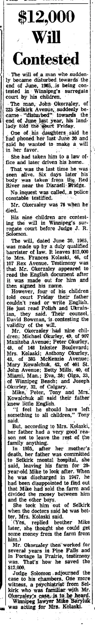other Newspaper clipping from Apr 25, 1966 5817240
