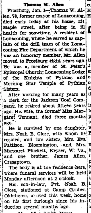 other Newspaper clipping from Jan 2, 1944 5817305