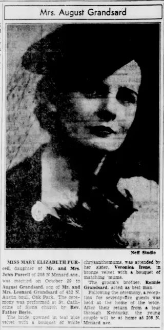Marriage Newspaper clipping from Dec 1, 1938 5817310