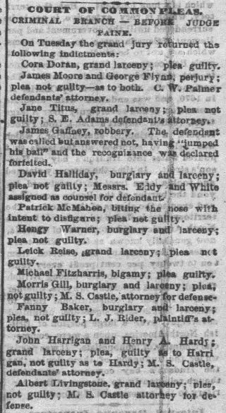 other Newspaper clipping from May 12, 1869 5817340