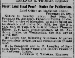 Business Newspaper clipping from Mar 16, 1905 5817466