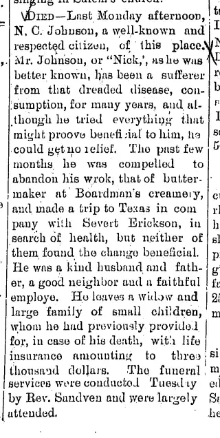 other Newspaper clipping from Oct 8, 1897 5817548