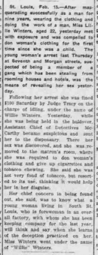 other Newspaper clipping from Feb 18, 1909 5817632