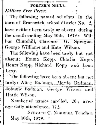 General news Newspaper clipping from May 13, 1878 5817796