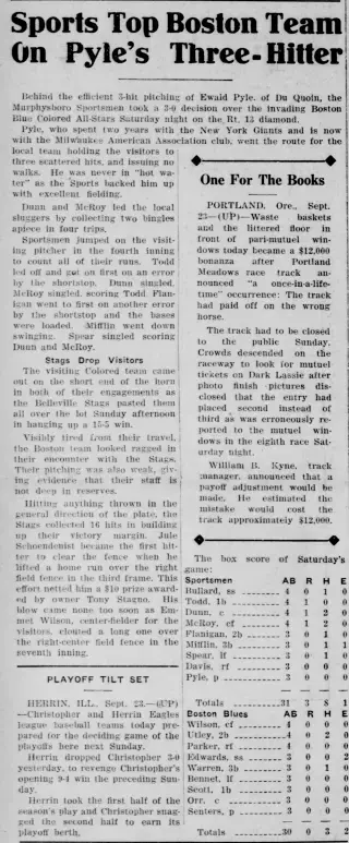 other Newspaper clipping from Sep 23, 1946 5817964