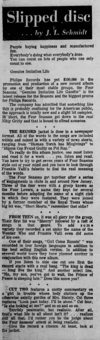 other Newspaper clipping from Feb 20, 1969 5818057