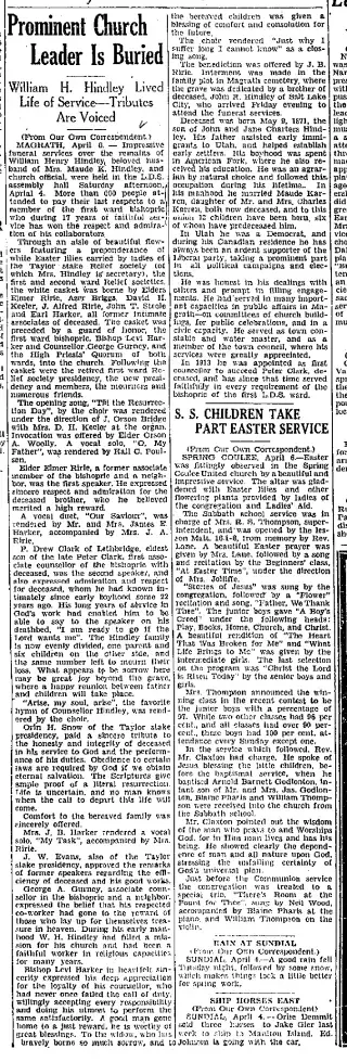 other Newspaper clipping from Apr 8, 1931 5818061