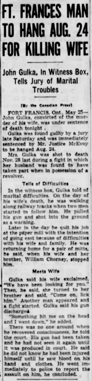 other Newspaper clipping from May 25, 1936 5818064