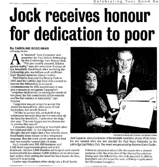other Newspaper clipping from Nov 8, 2001 5818110