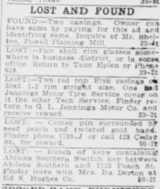 other Newspaper clipping from Jul 30, 1926 5818152