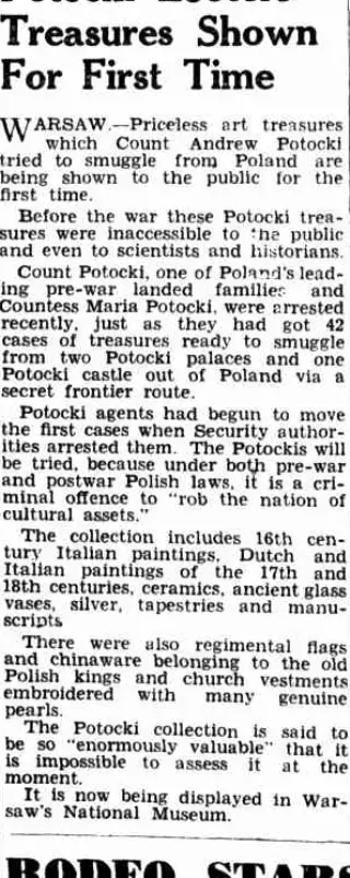 other Newspaper clipping from Jan 3, 1947 5818205