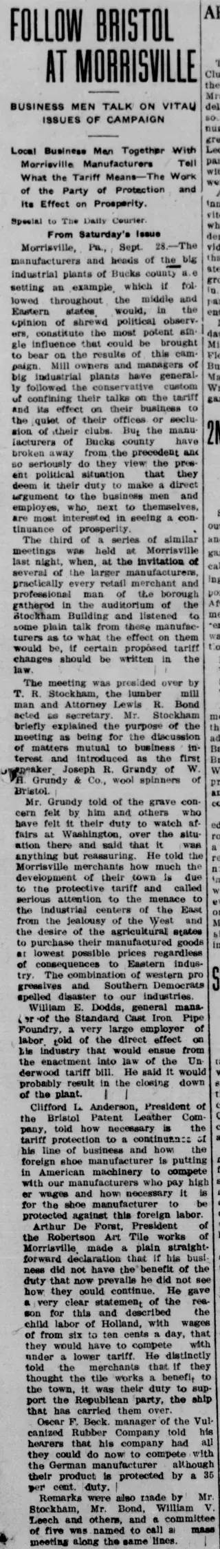 other Newspaper clipping from Sep 20, 1912 5818353