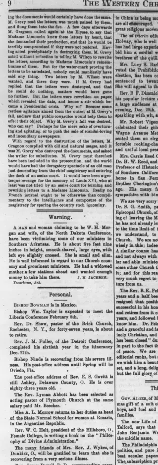 other Newspaper clipping from Jan 4, 1888 5818386