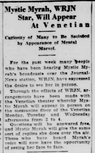 Entertainment Newspaper clipping from May 2, 1930 5818440