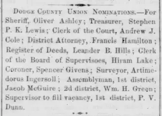 other Newspaper clipping from Oct 1, 1864 5818508