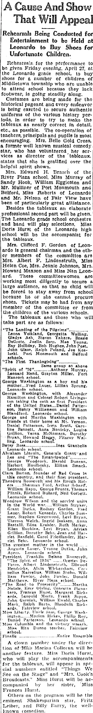other Newspaper clipping from Apr 18, 1934 5818599