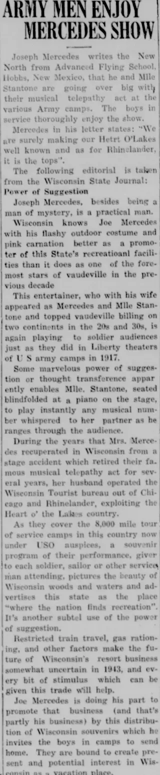 other Newspaper clipping from Jan 28, 1943 5818785