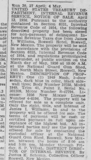 Business Newspaper clipping from Apr 20, 1956 5818857