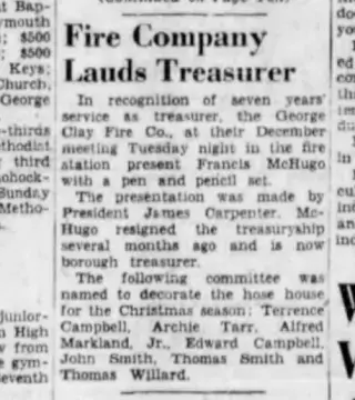 other Newspaper clipping from Dec 3, 1953 5818873